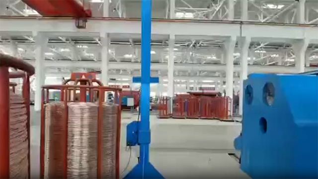 ماكينة تجديل الكابلات متحدة المركز (ثلاثة أسلاك)